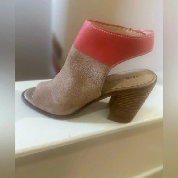 Women’s Kelsi Dagger Brooklyn Milton Suede Blocked Heeled Booties. Size 10. - Picture 12 of 14